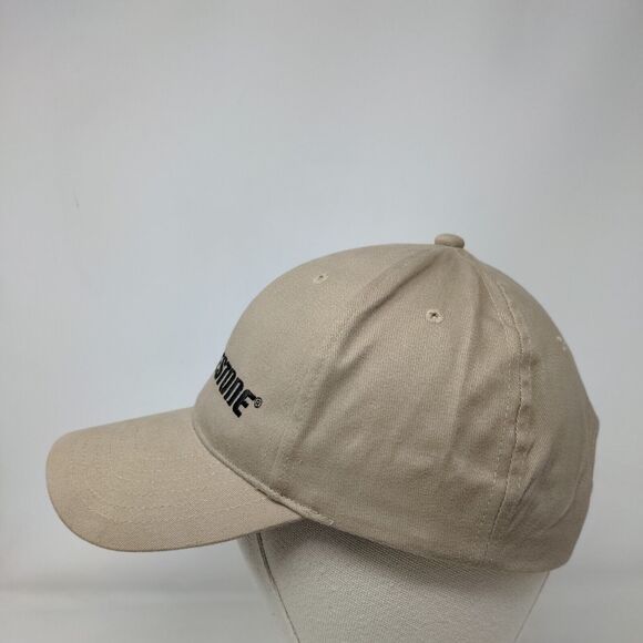 Bridgestone Firestone Slideback Hat Tan OSFA Embroidered 6 Panel - Picture 3 of 7